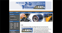 Desktop Screenshot of janddtrans.com